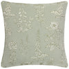 Wylder Nature Sophia Floral Jacquard Filled Cushion 50cm x 50cm Sage
