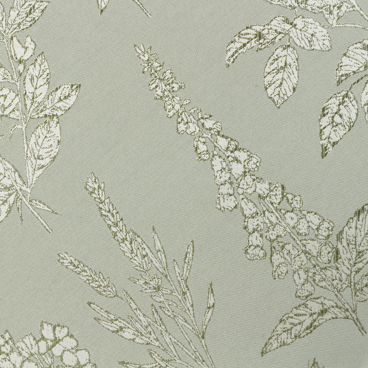 Wylder Nature Sophia Floral Jacquard Filled Cushion 50cm x 50cm Sage