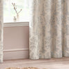 Wylder Nature Sophia Floral Jacquard Ready Made Eyelet Curtains Natural