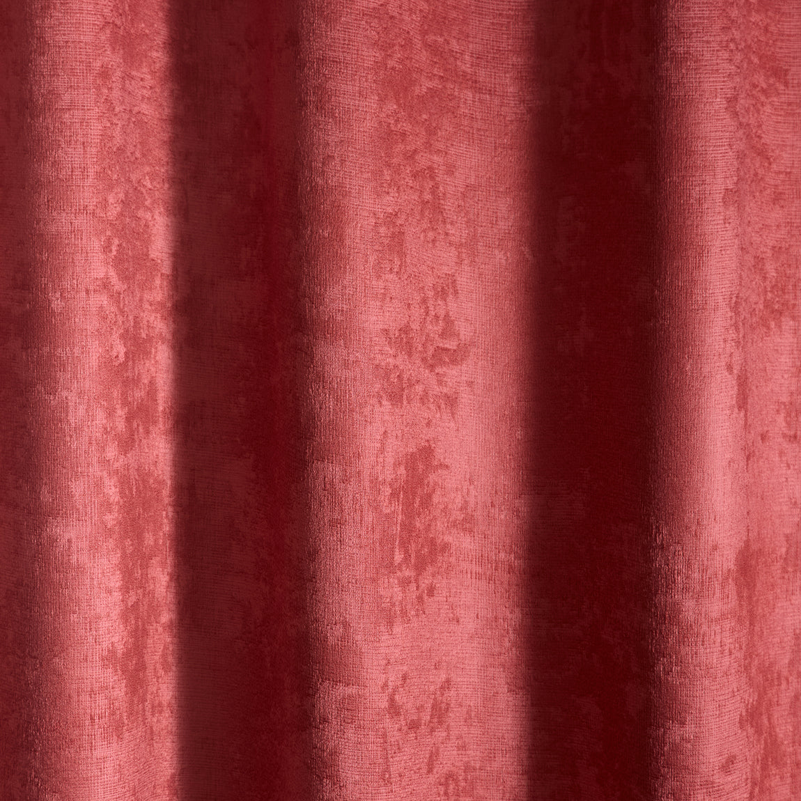 Fusion Strata 66 x 84 Single Ready Made Dimout Eyelet Door Curtain Terracotta