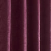 Fusion Strata 66 x 84 Single Ready Made Dimout Eyelet Door Curtain Wine