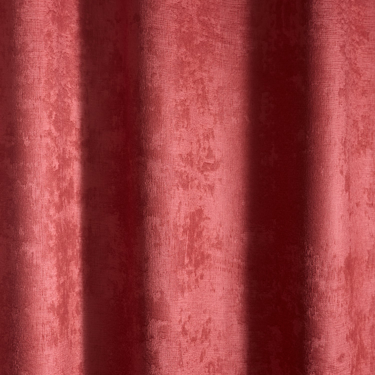 Fusion Strata Ready Made Dimout Eyelet Curtains Terracotta