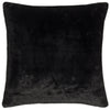 Stanza Faux Fur Filled Cushion 55cm x 55cm Jet