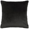 Stanza Faux Fur Filled Cushion 55cm x 55cm Jet