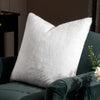 Stanza Faux Fur Filled Cushion 55cm x 55cm White