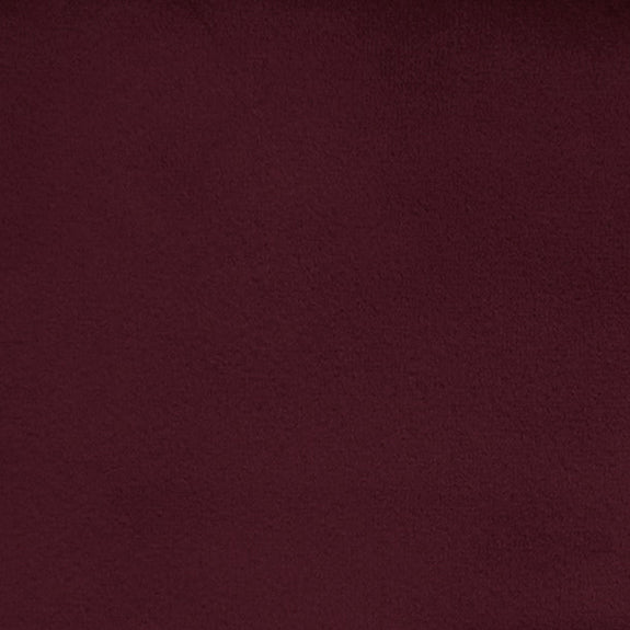 Voyage Maison Stella Plain Velvet Polyester Fabric Wine