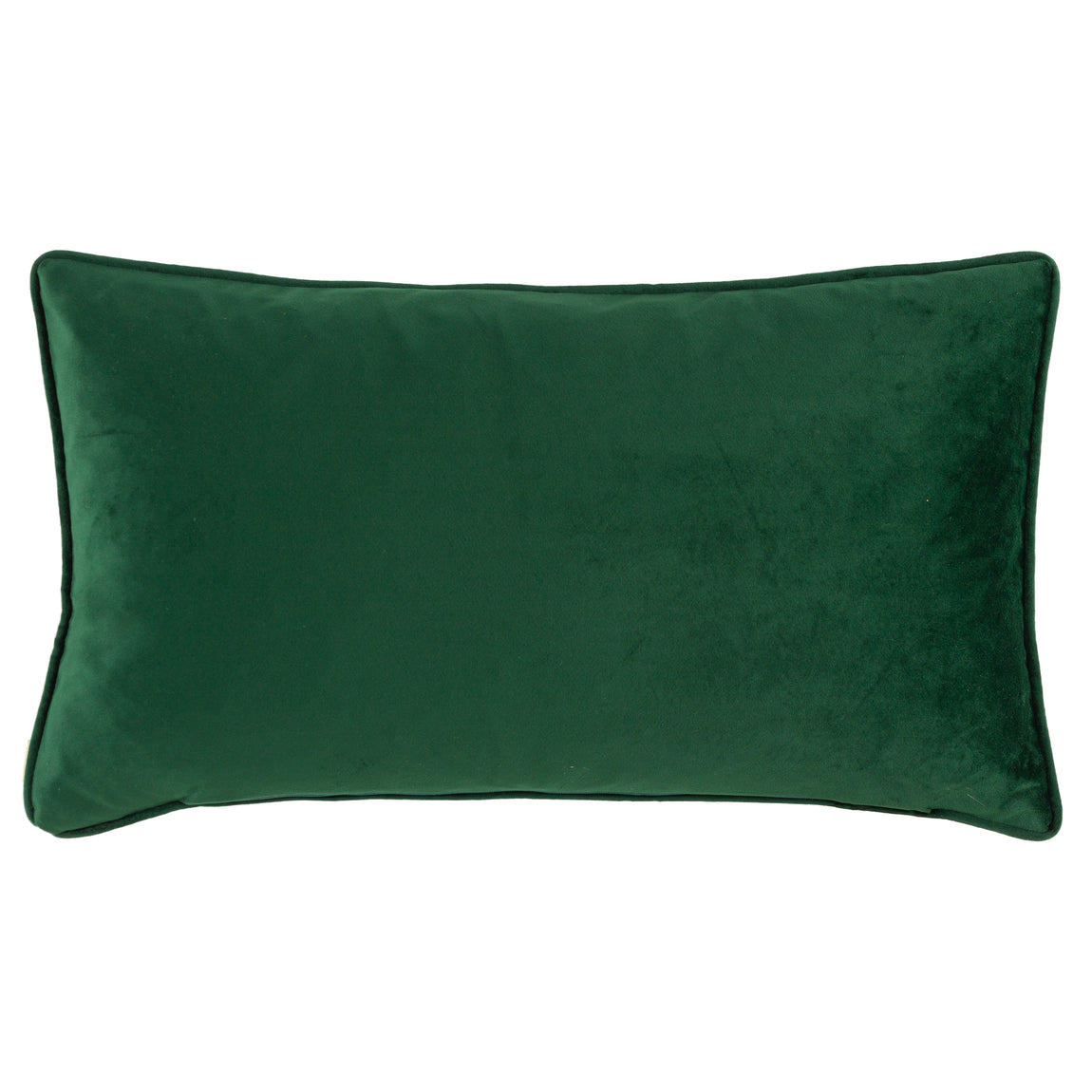 Evans Lichfield Stag Winter Velvet Piped Filled Cushion 30cm x 50cm Multi