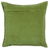 Voyage Maison Stitch Embroidered Velvet Feather Filled Cushion 50cm x 50cm Grass