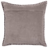 Voyage Maison Stitch Embroidered Velvet Feather Filled Cushion 50cm x 50cm Lavender