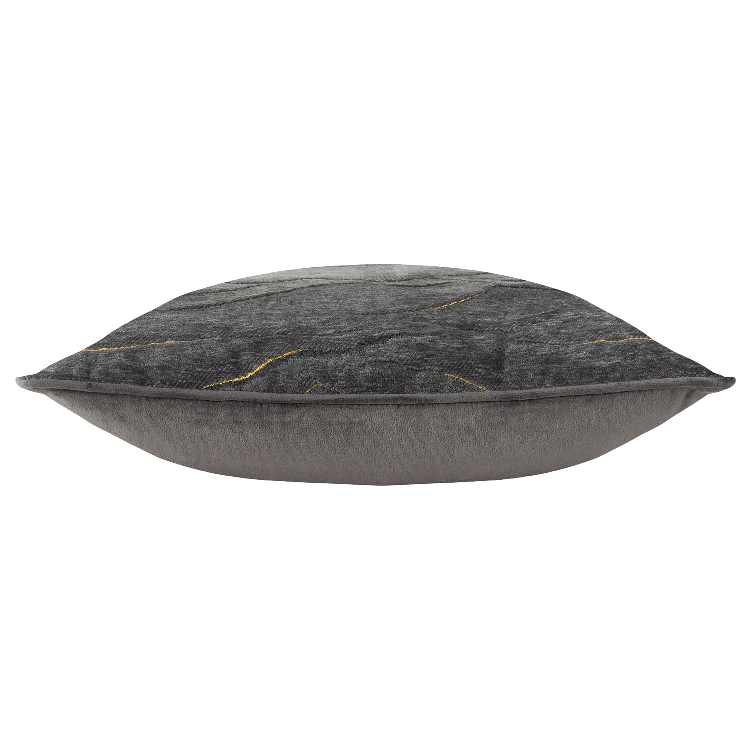 Paoletti Stratus Jacquard Filled Cushion 45cm x 45cm Charcoal