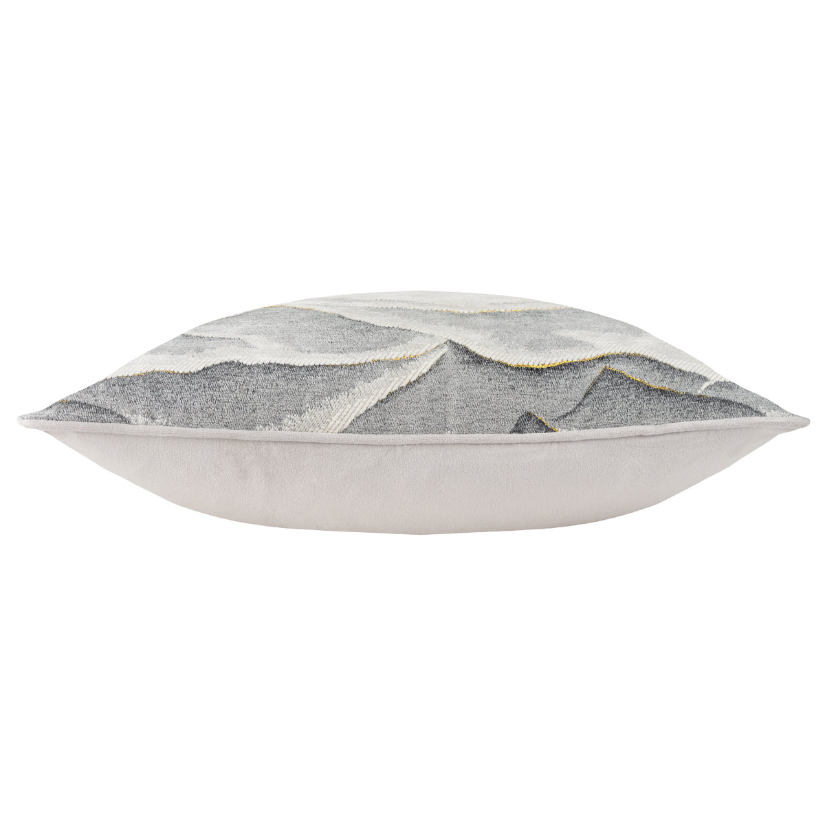 Paoletti Stratus Jacquard Filled Cushion 45cm x 45cm Grey