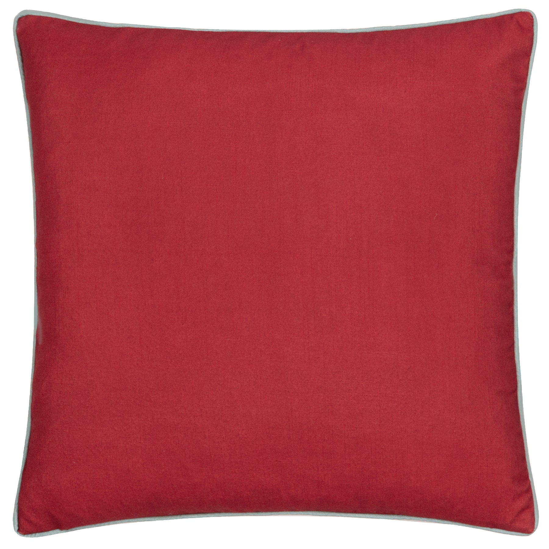 Morris & Co. Strawberry Thief Piped Outdoor 50cm x 50cm Filled Cushion Berry