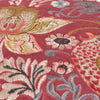 Morris & Co. Strawberry Thief Embroidered Velvet 50cm x 50cm Filled Cushion Berry