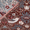 Morris & Co. Strawberry Thief Jacquard 130cm x 170cm Throw Berry