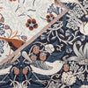Morris & Co. Strawberry Thief Jacquard 130cm x 170cm Throw Indigo