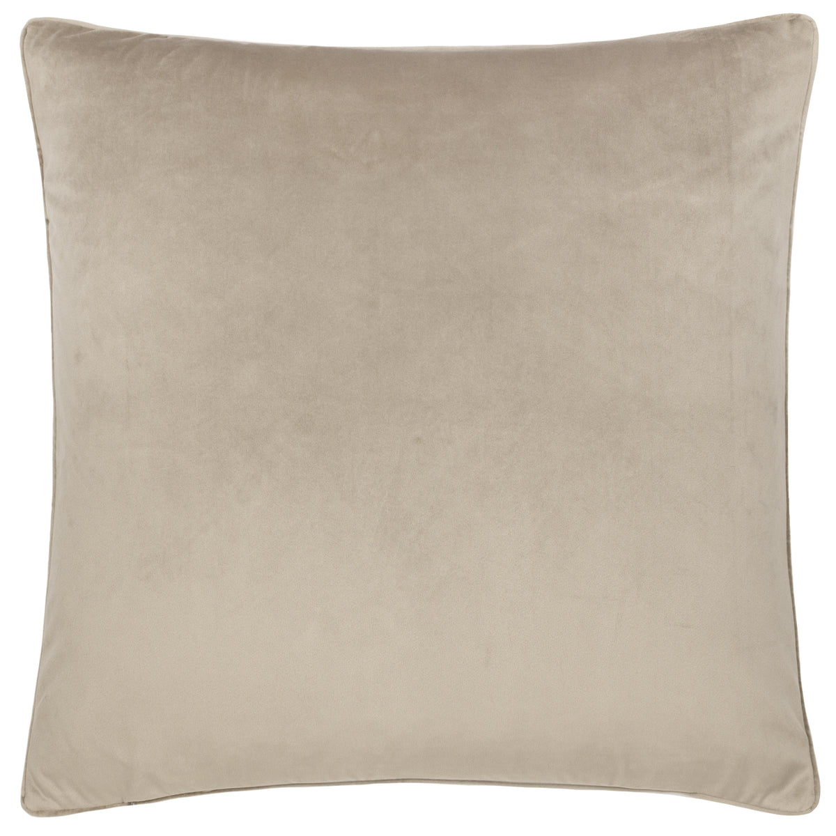 Morris & Co. Strawberry Thief Piped Jacquard 55cm x 55cm Filled Cushion Biscuit