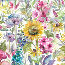 Voyage Maison Sunflower Summer Fabric Natural