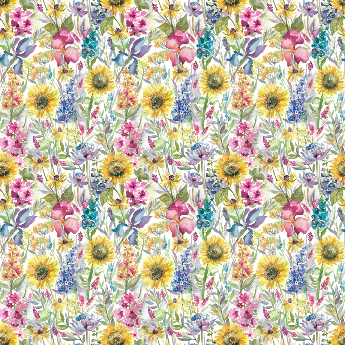 Voyage Maison Sunflower Summer Fabric Natural