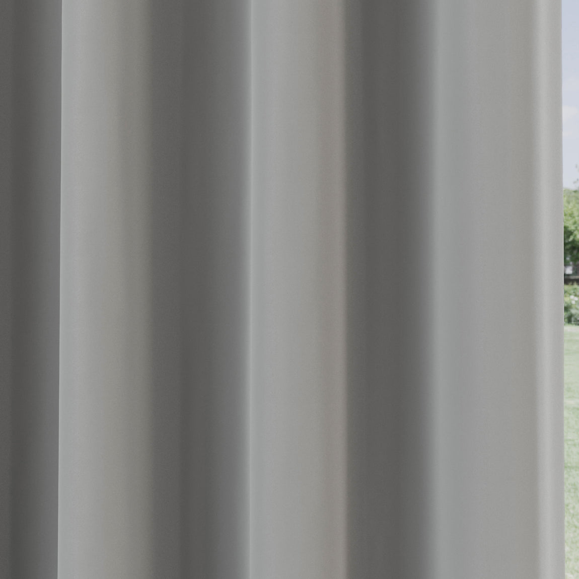 Supersoft Thermal Ready Made Eyelet Blackout Curtains Grey