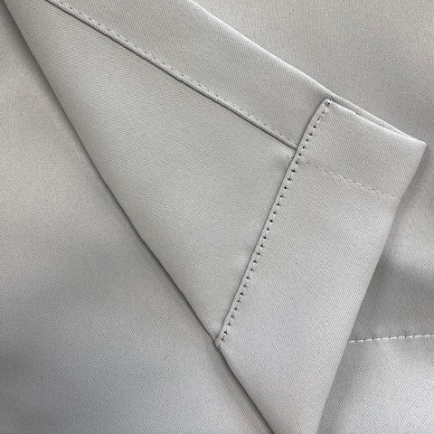 Supersoft Thermal Ready Made Eyelet Blackout Curtains Grey