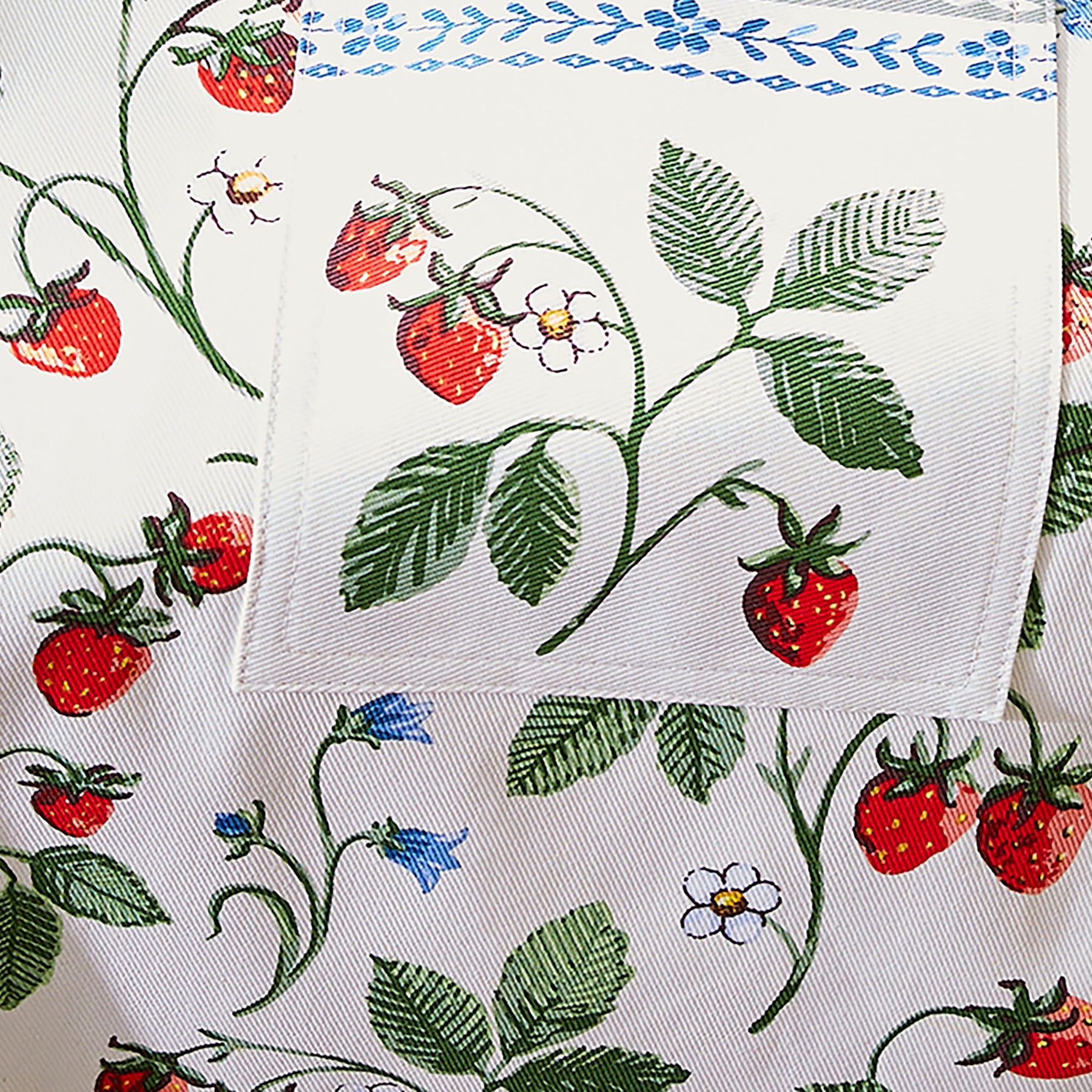 Ulster Weavers Strawberry Patch Cotton Apron Green