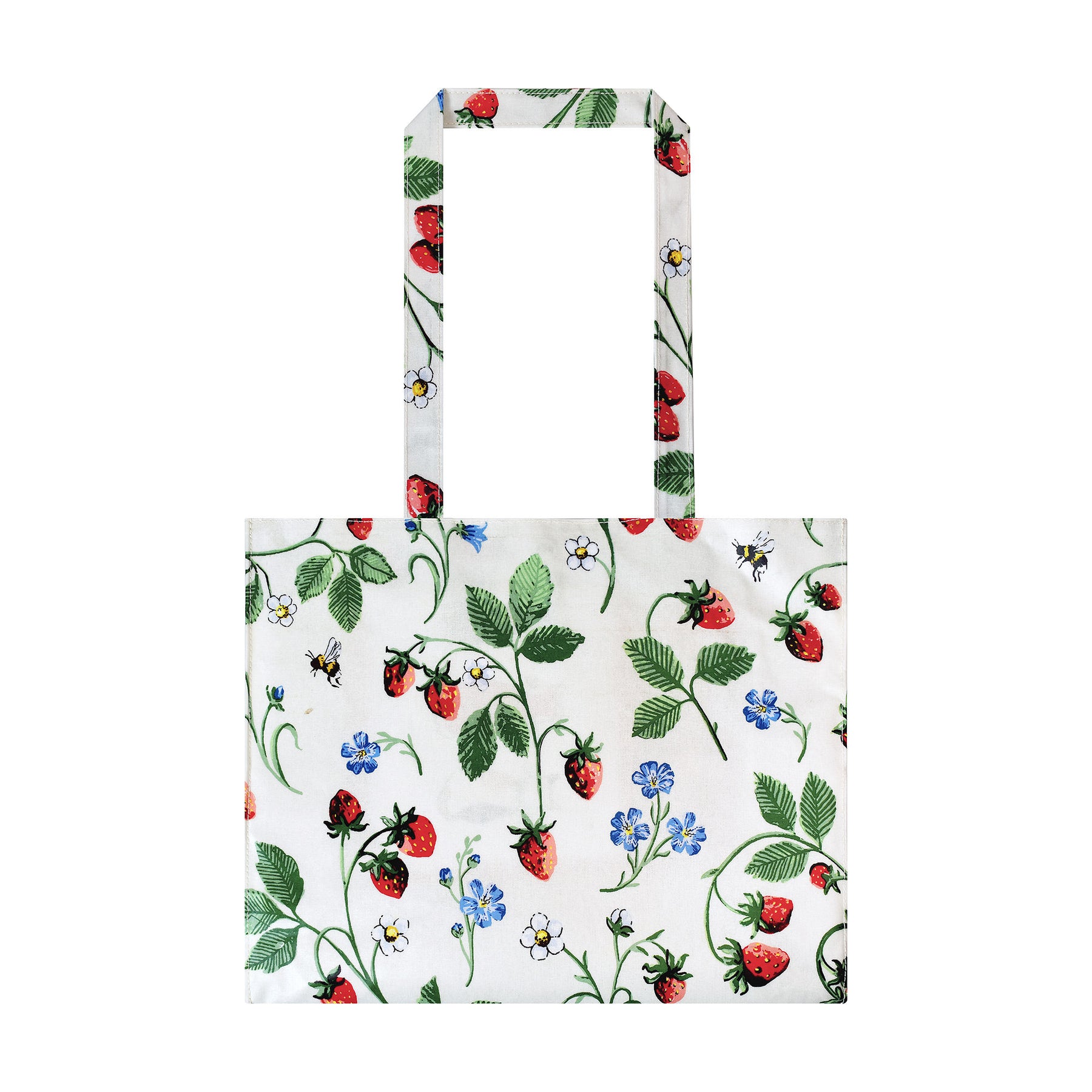 Ulster Weavers Strawberry Patch PVC Shoulder Bag Green