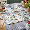 Ulster Weavers Strawberry Patch Pack of 4 Placemats Green