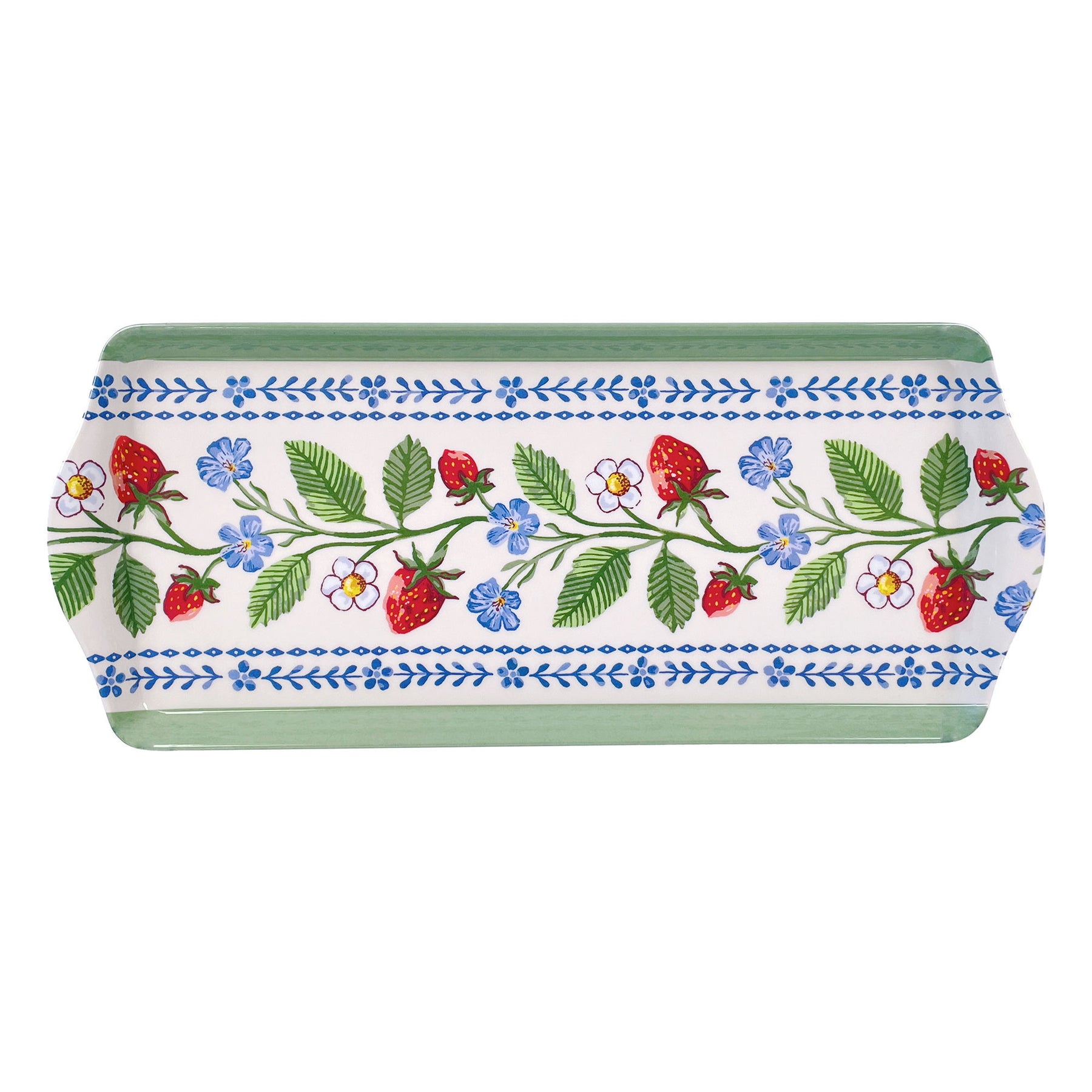 Ulster Weavers Strawberry Patch Small Tray Green