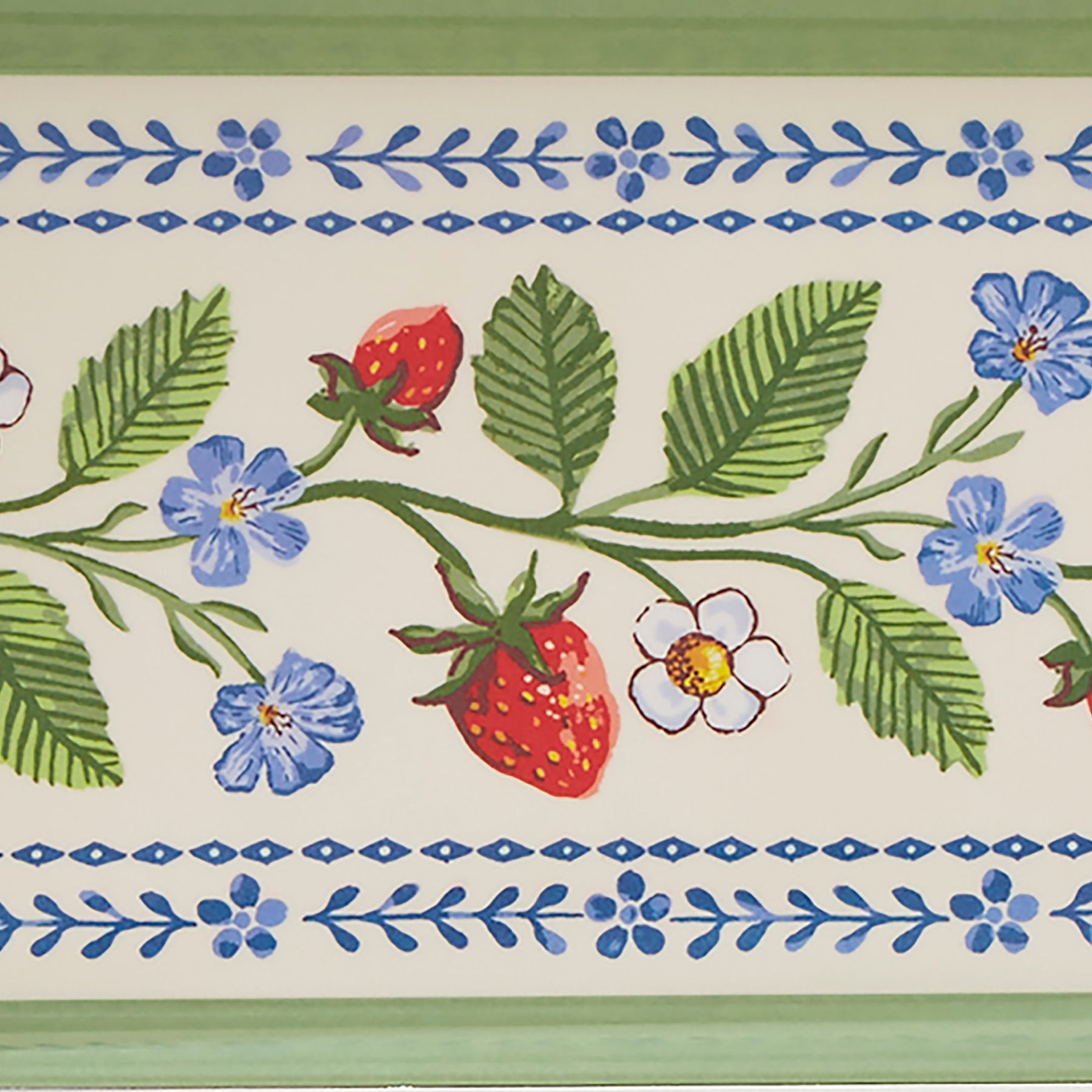 Ulster Weavers Strawberry Patch Small Tray Green