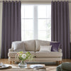 Laura Ashley Swanson Made to Measure Curtain Dark Sugared Violet