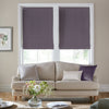 Laura Ashley Swanson Made to Measure Roman Blind Dark Sugared Violet
