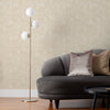 Paoletti Symphony Vinyl Easy to apply Wallpaper Champagne