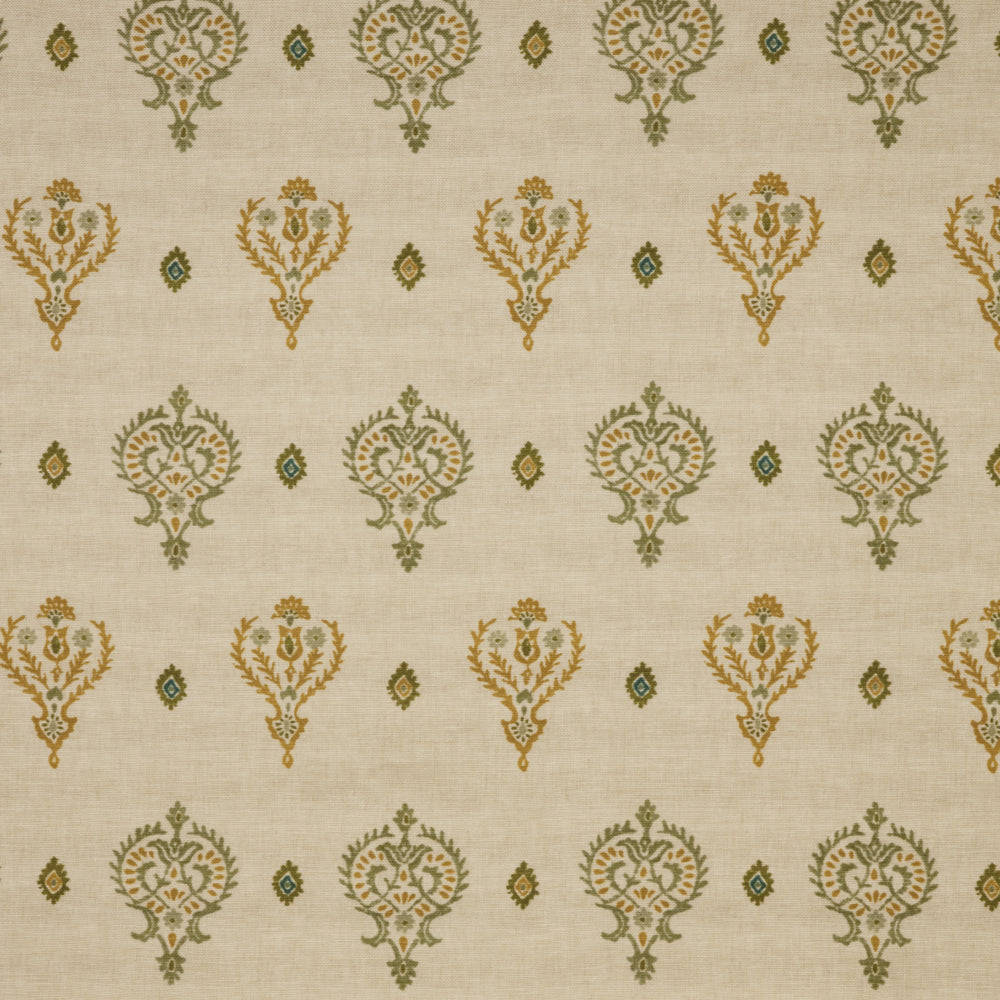 iLiv Saffra Digitally Printed BCI Fabric Cedar