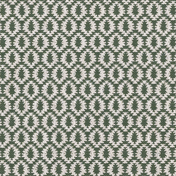 Samos Geometric Woven Fabric Jade