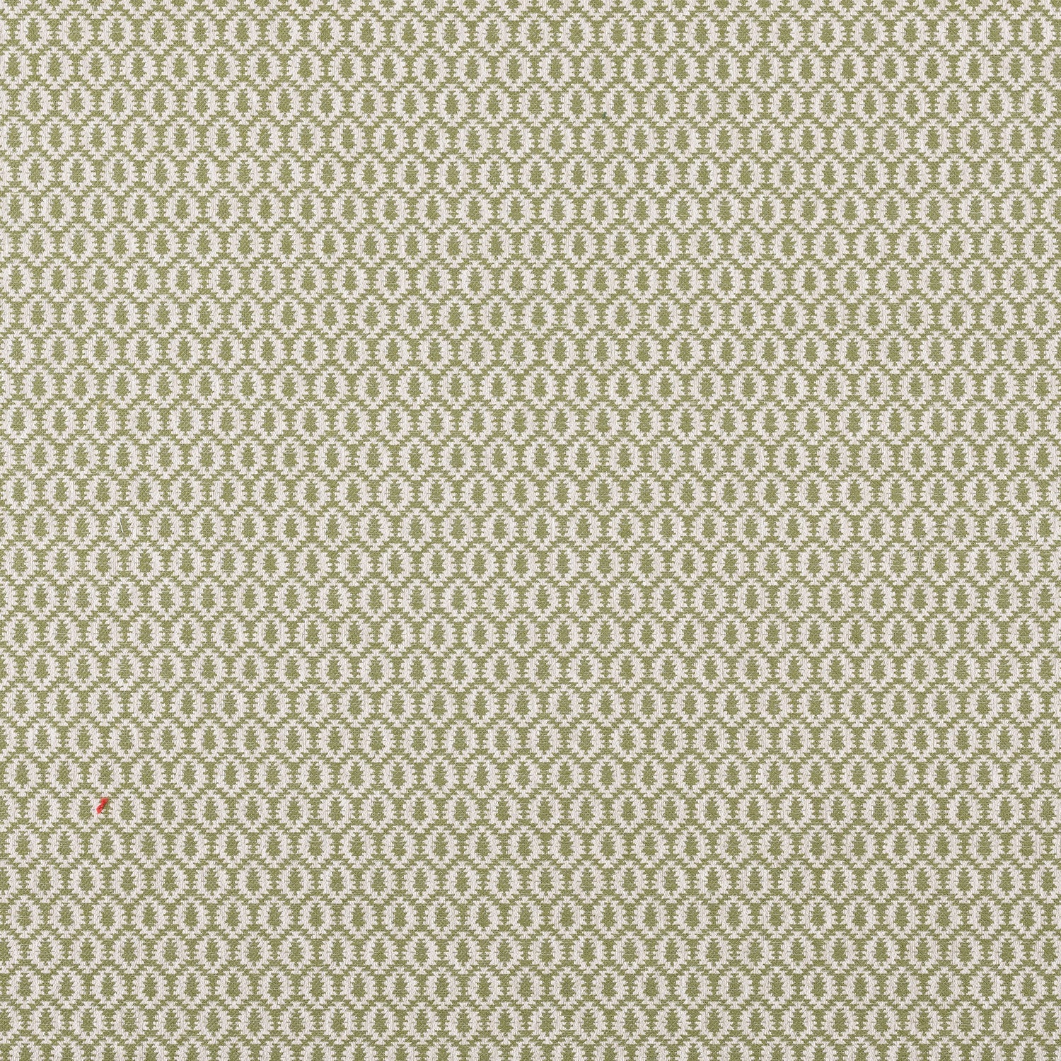 Samos Geometric Woven Fabric Moss