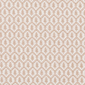 Samos Geometric Woven Fabric Oatmeal