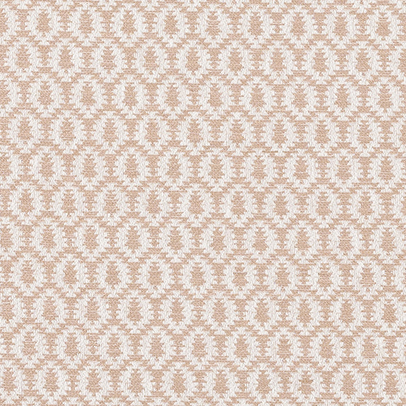 Samos Geometric Woven Fabric Oatmeal