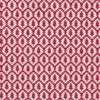 Samos Geometric Woven Fabric Rosso