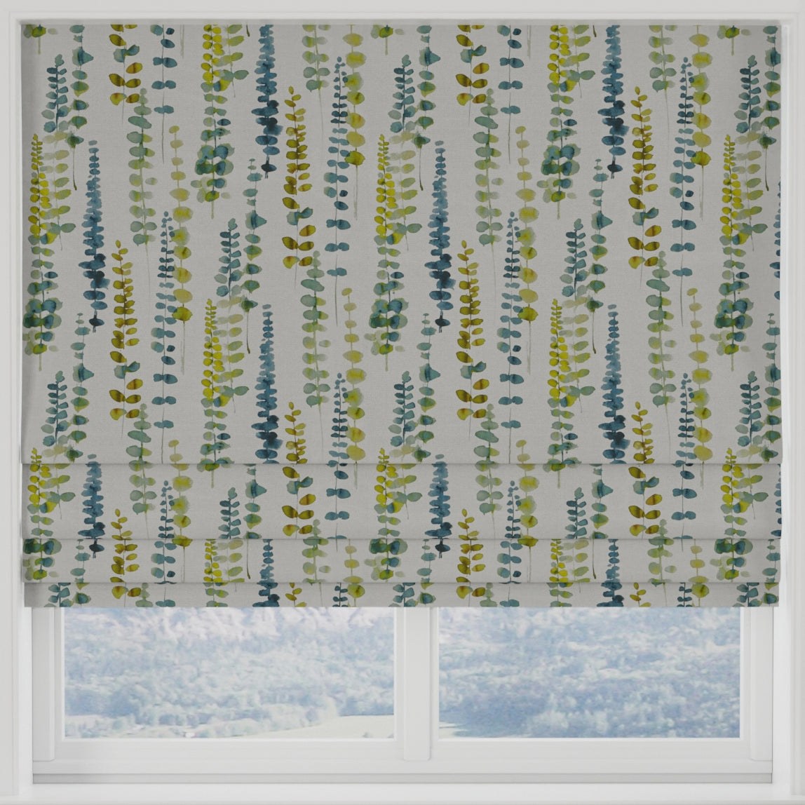 Santa Maria Made to Measure Roman Blind Oasis