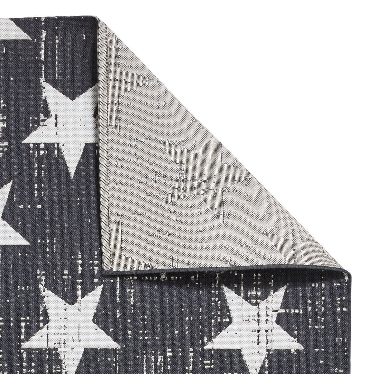 Santa Monica 48648 Rug Black White