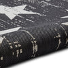Santa Monica 48648 Rug Black White