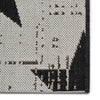 Santa Monica 48648 Rug White Black