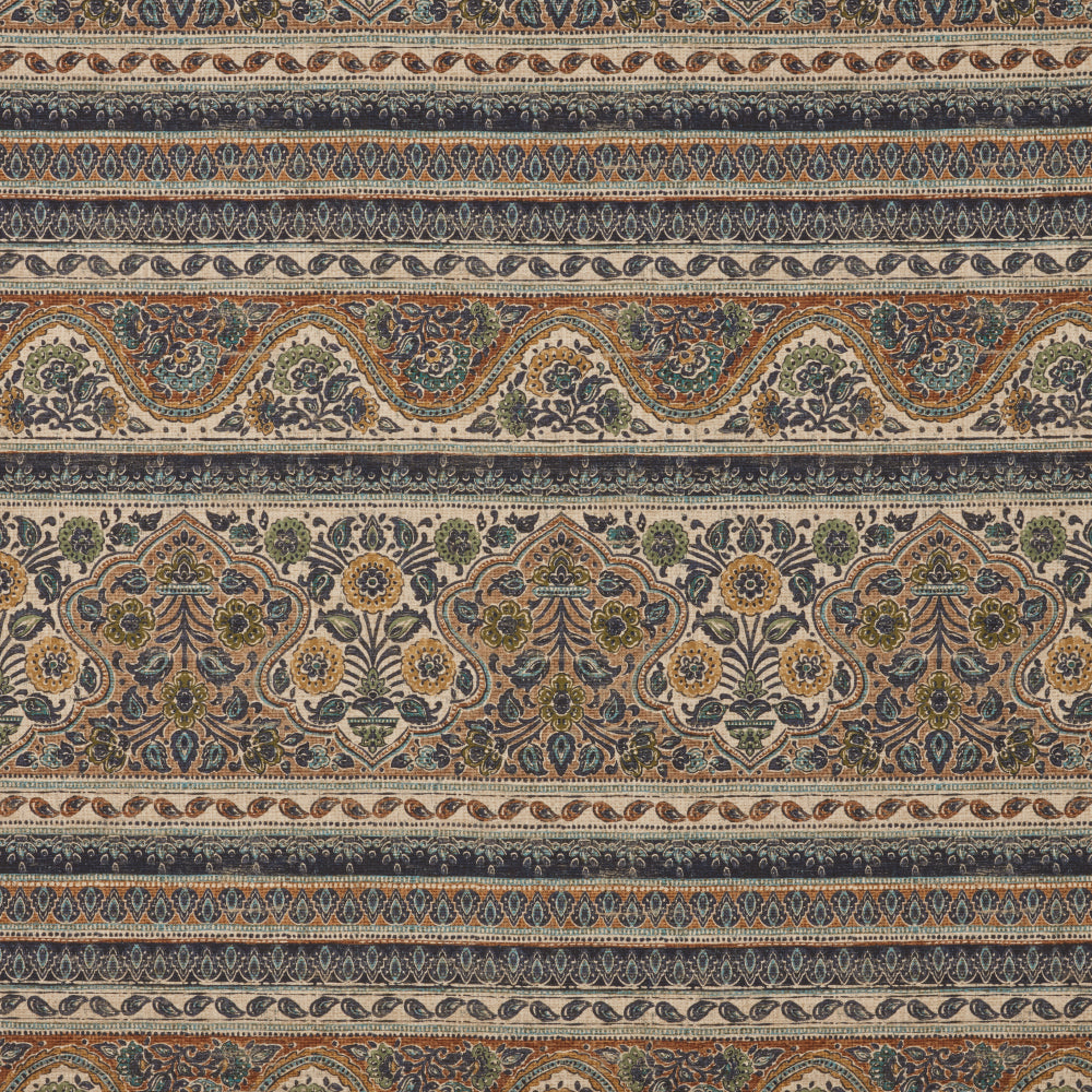 iLiv Sari Digitally Printed Fabric Indigo