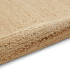 Savannah Scallop Jute Natural Materials Rug Jute