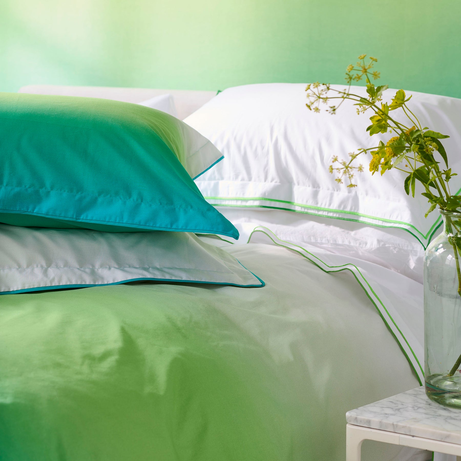 Designers Guild Savoie Duvet Cover Bedding Set Azure