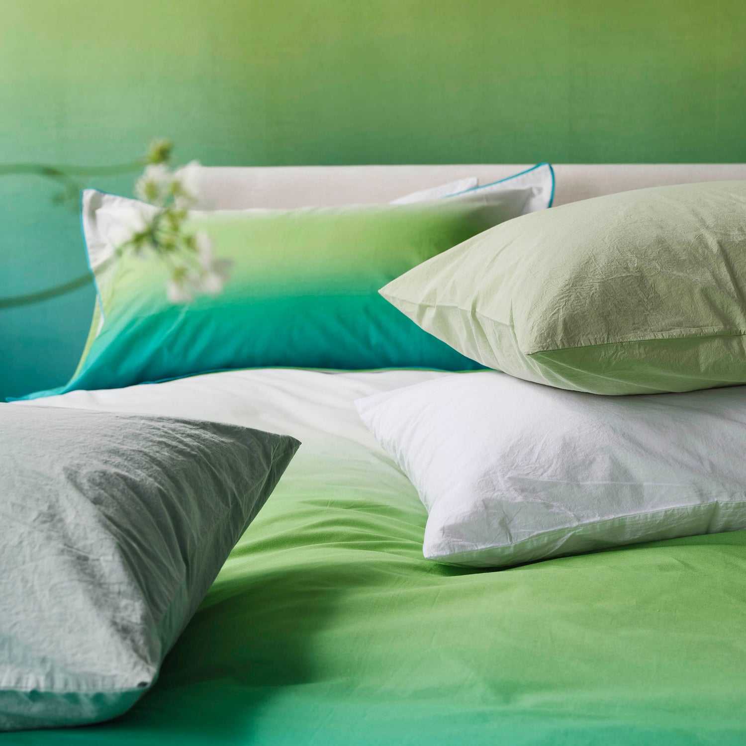 Designers Guild Savoie Duvet Cover Bedding Set Azure