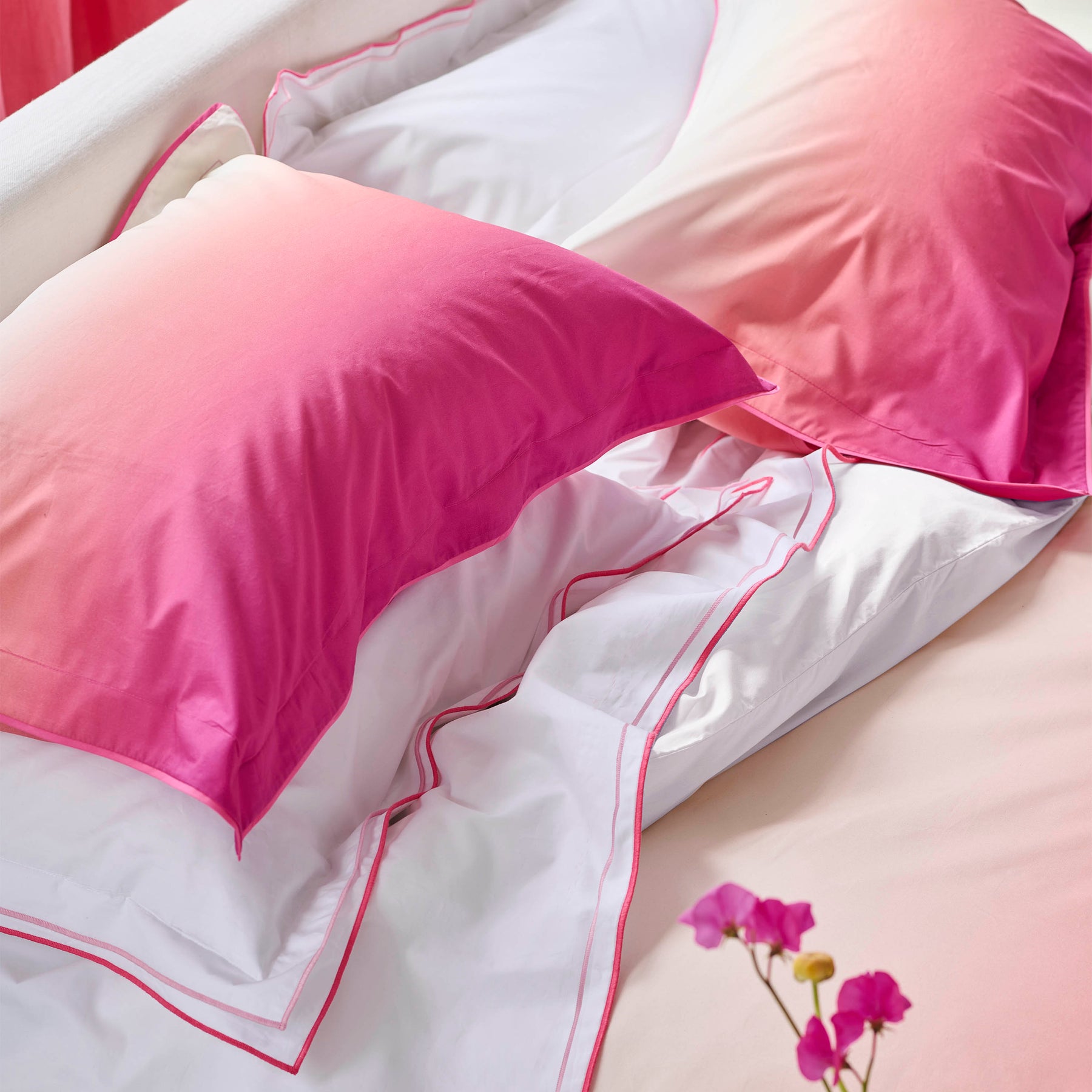 Designers Guild Savoie Duvet Cover Bedding Set Fuchsia Pink