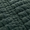 Laura Ashley Scalloped 180cm x 235cm Bedspread Set Pine Green