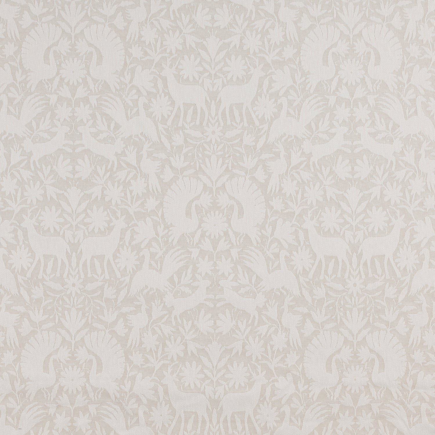 Scandi Wildlife Fabric Natural