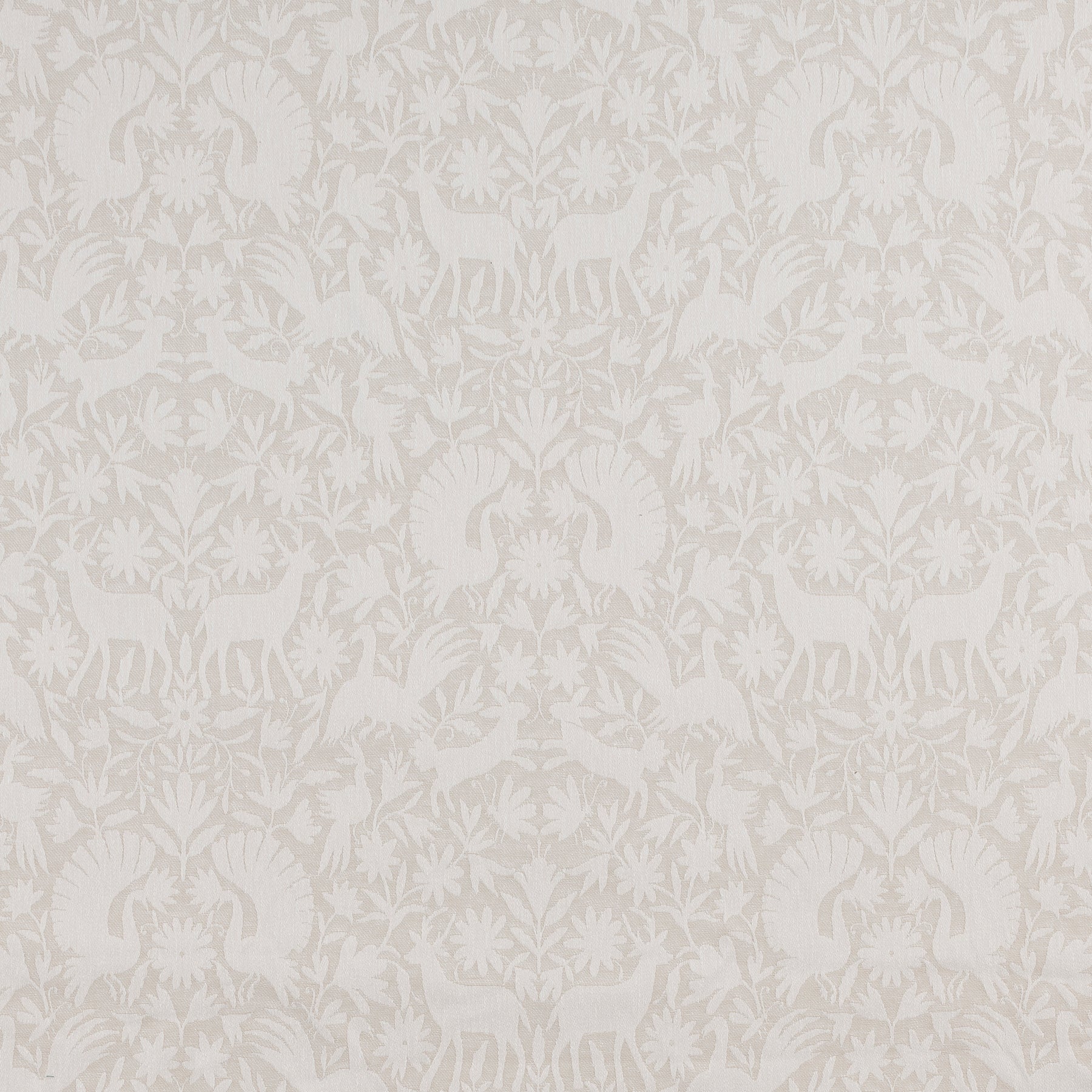 Scandi Wildlife Fabric Natural